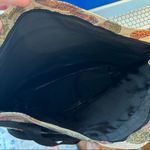 Vintage Unbranded Butterfly Print Large Weekender Travel Tote Bag Photo 6