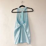Lululemon  Swifty Tech Racerback Tank Top in Blue Stripe Size 8 Photo 1