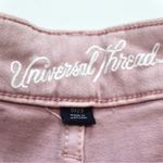 Universal Threads Universal Thread | Women's Pink Wash High Rise Midi Denim Shorts Photo 3