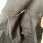 Lulus Lulu’s Black Peplum Top w/Adjustable Straps & Sheer Nylon Waist Detail Size Sm. Photo 9