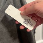 Soft Surroundings  Margulies Sweater in Heather Grey with Zipper Back Size L NWT Photo 4