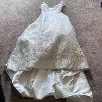 Casablanca White Lace Bridal Wedding Dress SIZE 4 Photo 7