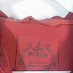 prAna Breathe Rust Red Hooded Utility Jacket Athleisure Outdoor Size Large Photo 2