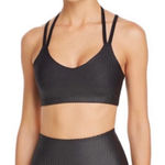 Beyond Yoga  Silver Metallic Foil Polka Dot Sports Bra, XS Photo 0