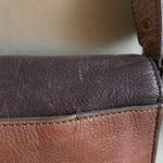 Fossil Brown Two Tone Emi Saddlebag Crossbody Purse Photo 3
