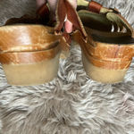 Free People Troentorp Mary Jane wood clogs brown leather Photo 4