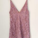 Free People Dangerous Love Lace Mini Dress in Purple Size 10 Photo 2