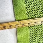 Y2K style Jones Studio Separate Green Knit crochet OpenFront Cardigan Sweater 1X Size XL Photo 4