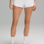 Lululemon  Speed Up 2.5" Low-Rise White Shorts 4 Photo 0