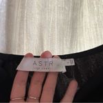 ASTR The Label Betty Puff Long Sleeve Corset Sweetheart Neck Top Black NWT Sz L Photo 4