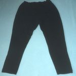 Woman Within  black leggings cotton spandex size L 18/20 Photo 1