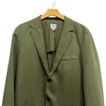 Sunspel Olive Green Casual Blazer Jacket Cotton/Linen Men's size M Size M Photo 4