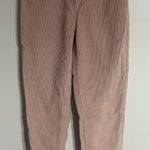 BDG Mom Jeans Womens 25 High Rise Corduroy Pants Pink 100% Cotton 90s Ankle Photo 0