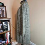 Market & Spruce  XXL Gray Babydoll Turtleneck Sweater Dress Photo 1