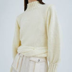 C/MEO COLLECTIVE Arch Knit Sweater in Vanilla Photo 0