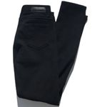 A+G Basic Black Fleece Lined Skinny Jeans Size 25 Photo 8