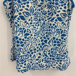 Relativity  Women’s Swim Summer Tankani Blue Pattern Bathing Suit Top Size 16 Photo 3