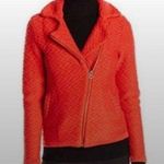 Lucky Brand  Knit Asymetrical Zip Up Moto Style Jacket Photo 1