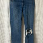 Abercrombie & Fitch  Curve Love The ‘90s Straight Low Rise Jeans Blue 27/4 Photo 2