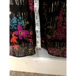 Trina Turk NEW  Betton Black Floral Lace Metallic 100% Silk Maxi Dress 0 Photo 2