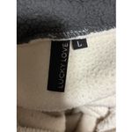 Lucky Love Pullover Quarter Zip Fleece Jacket Women's Size Large Photo 2