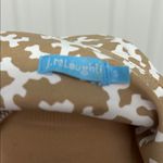 J. Mclaughlin Tan White Coral Print Dress Photo 4