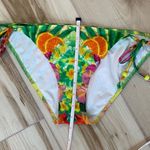 Victoria's Secret Victoria’s Secret Light Green Bikini Top (SZ L) Floral & Pineapple Bottom(SZ M) Photo 6