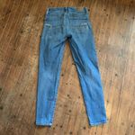 American Eagle  medium wash 00 short distressed jeggings Photo 3