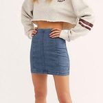 Hallelu Free People Inspired Denim Skirt Photo 0