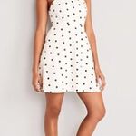 Old Navy Fit & Flare Tie-Strap Printed Mini Dress M TALL Photo 1