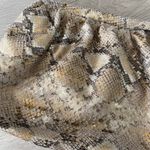 Free People Echo Leather Snake Print Clutch Crossbody Bag Photo 8