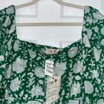 Mille Resort & Travel Kelly Green White Floral‎ Dress Womens Size XL NEW Photo 10