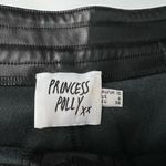 Princess Polly  Love Club Black Faux Leather Pants 6 Photo 8