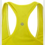 Lululemon HTF 2015 OG Cool Racerback Clarity Yellow Tank Top 2 CRB Photo 3