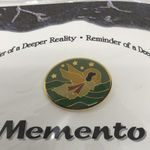 Angel Pin Lapel Brooch With Card‎ Reminder Of Deeper Reality 1" Memento Gift Photo 0