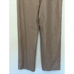 Wilfred  Brown‎ Tan The Melina Pant High-Waisted Vegan Leather Pants Womens 14 Photo 5