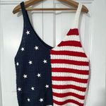 The Moon  & MADISON American flag croqueted top Photo 0