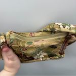 Vintage Caribbean Joe Cream Earth Tone‎ Floral Print Hobo Shoulder Bag Brown Photo 5