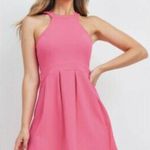 On Twelfth NEW! Sz M Fantastic Pink Fuchsia Fit & Flare Dress Photo 0