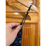 Urban Outfitters  Star Print Velvet Slip Dress XS Navy Celestial Midi Dress Photo 5