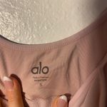 Alo Yoga Alo women’s size small pink strappy sports bra Photo 2