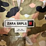 ZARA  Camouflage Patterned Pants - Black, Green, Pink Photo 1