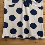 Vintage Sabary Lingerie Size Small Navy White Babydoll Lacey Strappy Tank Top Blue Photo 4