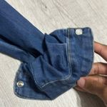 Victoria’s Boutique Blue Denim Button Up Shirt Photo 3