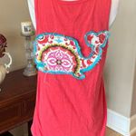 Oversized Beach Tank Orange Photo 1