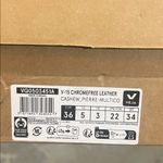 VEJA V-15 Chromefree Leather Hi-Top Sneakers in Cashew Pierre, Size 36, NEW Photo 4