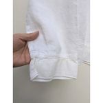 J.Jill  Women's Blouse Tunic Long Sleeve Made In USA Linen Cotton White Top Sz M Photo 1