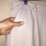 Rachel Zoe Women’s Cream Wide Leg Lightweight Cropped Trouser Pull-On Pants Photo 4