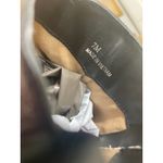 Linea Paolo Valona Ankle Boots Black Leather Size 7 NWOB Stack Heel Strappy Photo 10