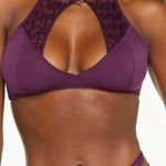 Savage X Fenty Purple Lingerie Set (Bra and Garter Belt) Size 1X (XL) Photo 0